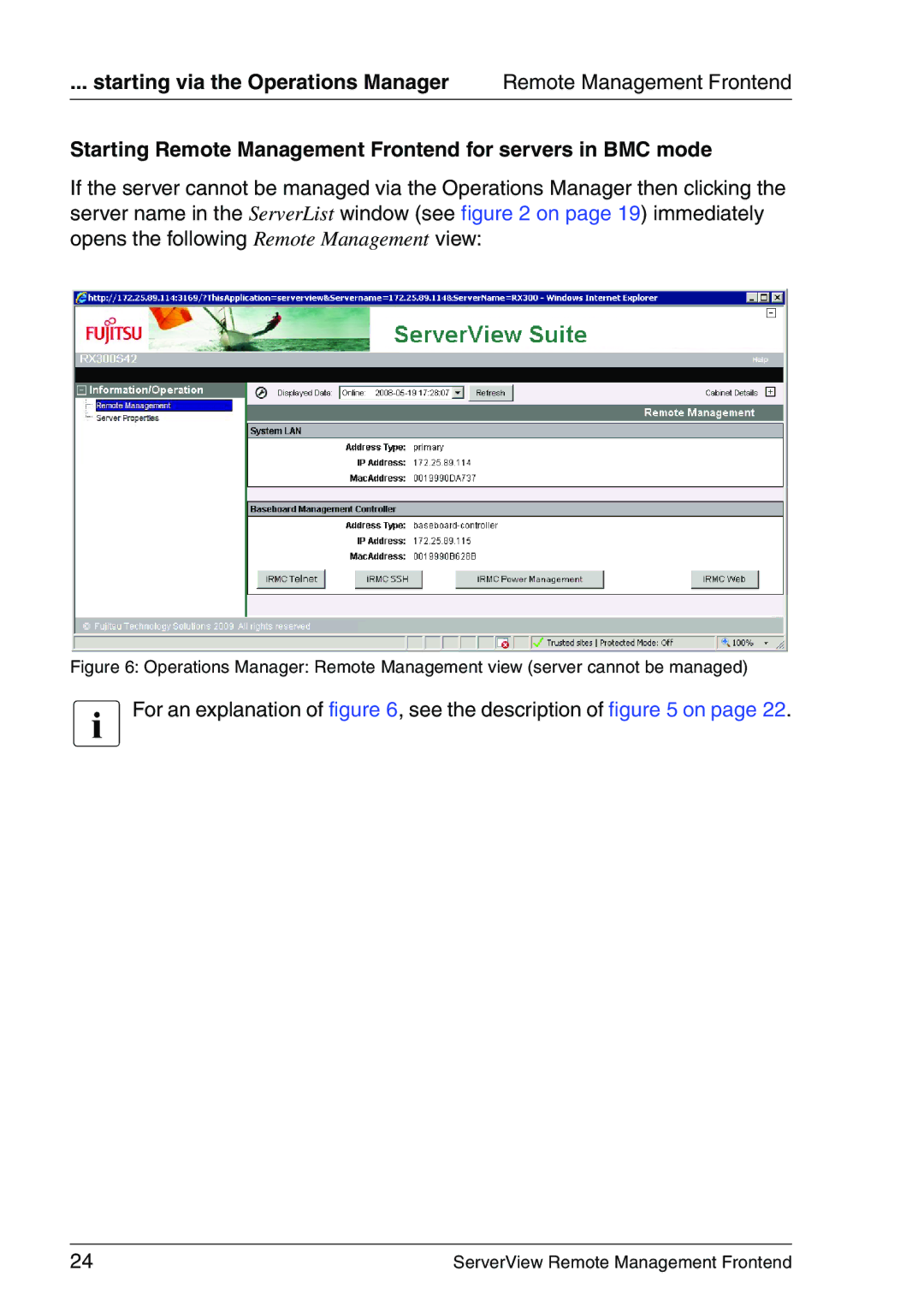 Fujitsu V4.90 manual IFor an explanation of , see the description of on 