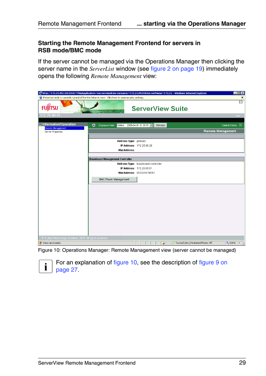 Fujitsu V4.90 manual For an explanation of , see the description of on 