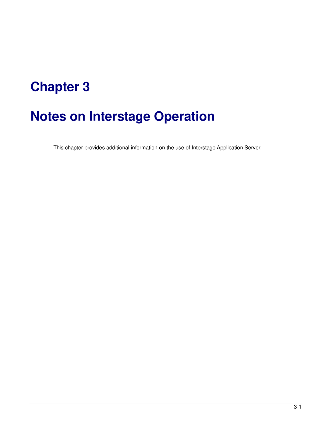 Fujitsu V6.0 manual Chapter 