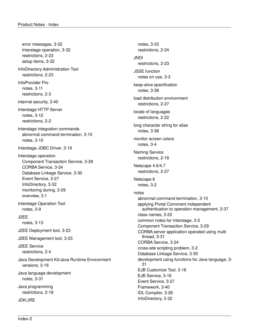 Fujitsu V6.0 manual Jndi 