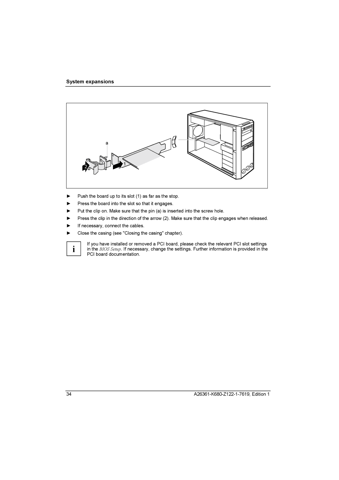 Fujitsu V810, R630 manual System expansions 