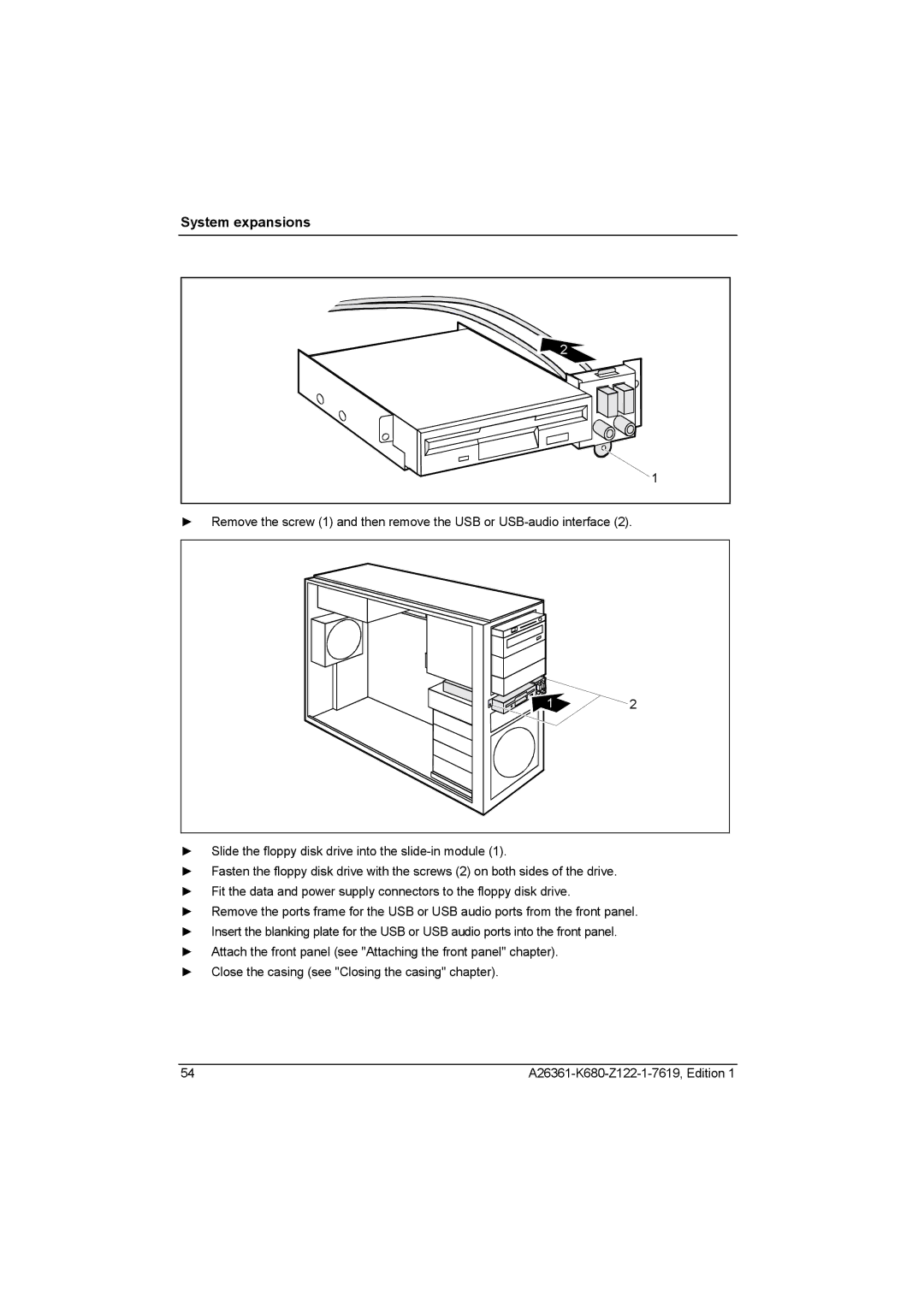 Fujitsu V810, R630 manual System expansions 