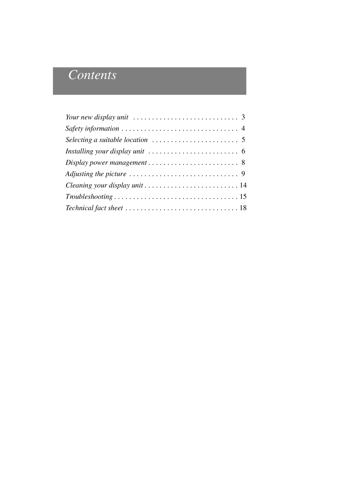 Fujitsu x178 manuel dutilisation Contents 