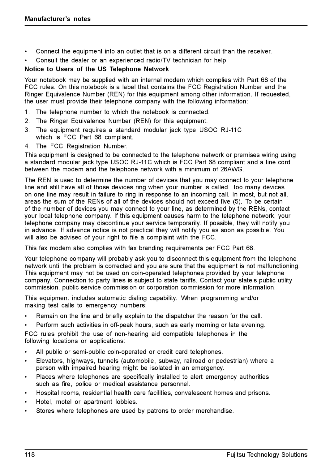 Fujitsu XBUY-T731-W7-001, FPCM11981 manual Fujitsu Technology Solutions 