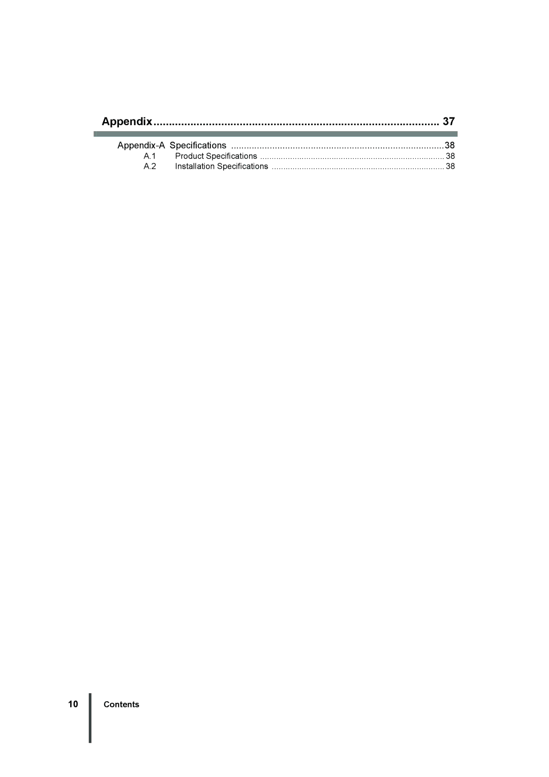 Fujitsu XG1200 manual Appendix 