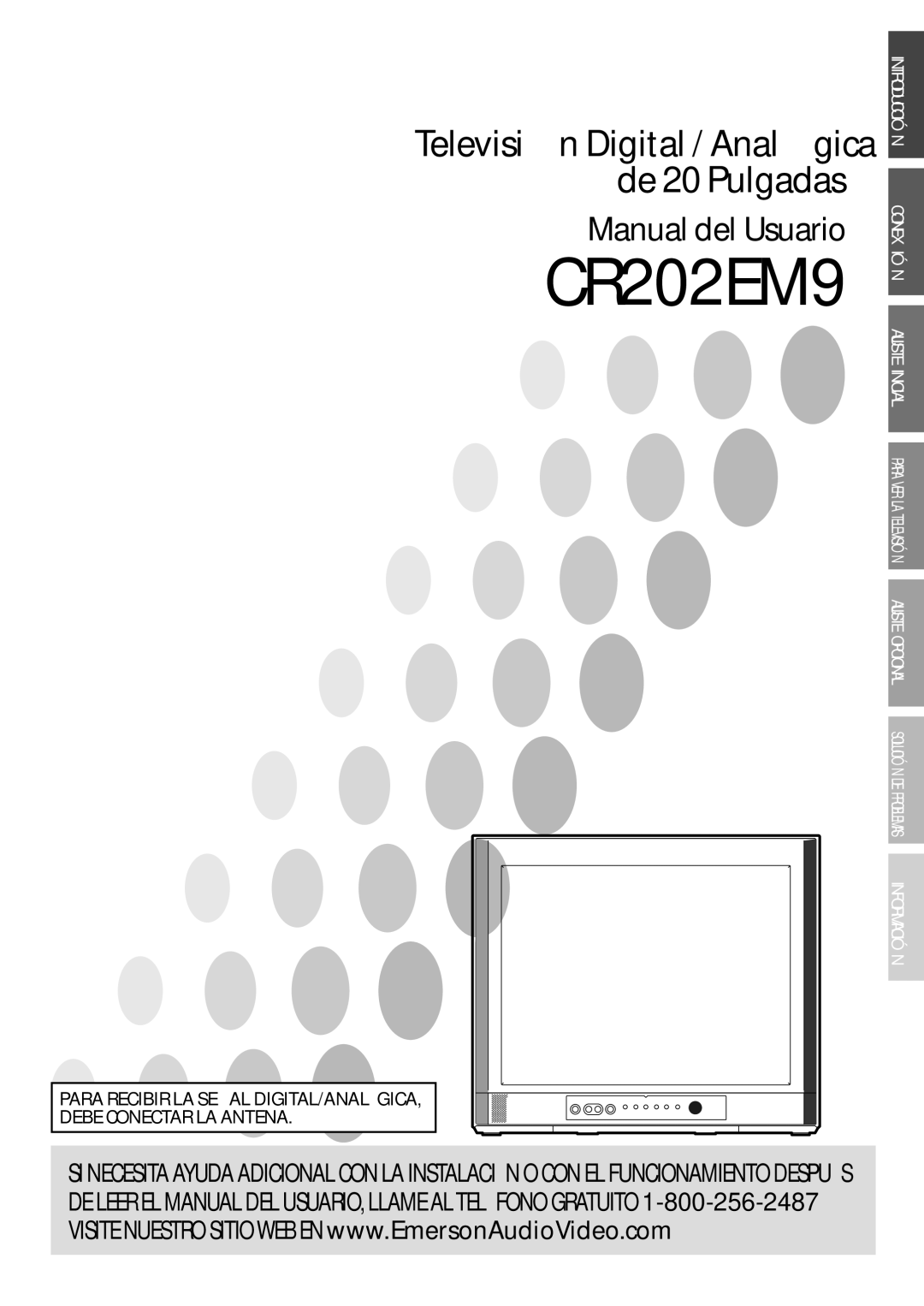 FUNAI CR202EM9 owner manual Manual del Usuario 