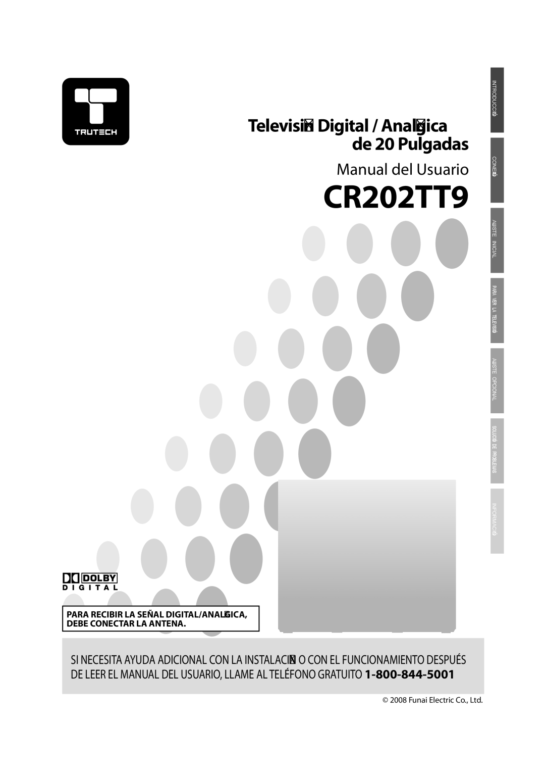 FUNAI CR202TT9 owner manual Manual del Usuario 