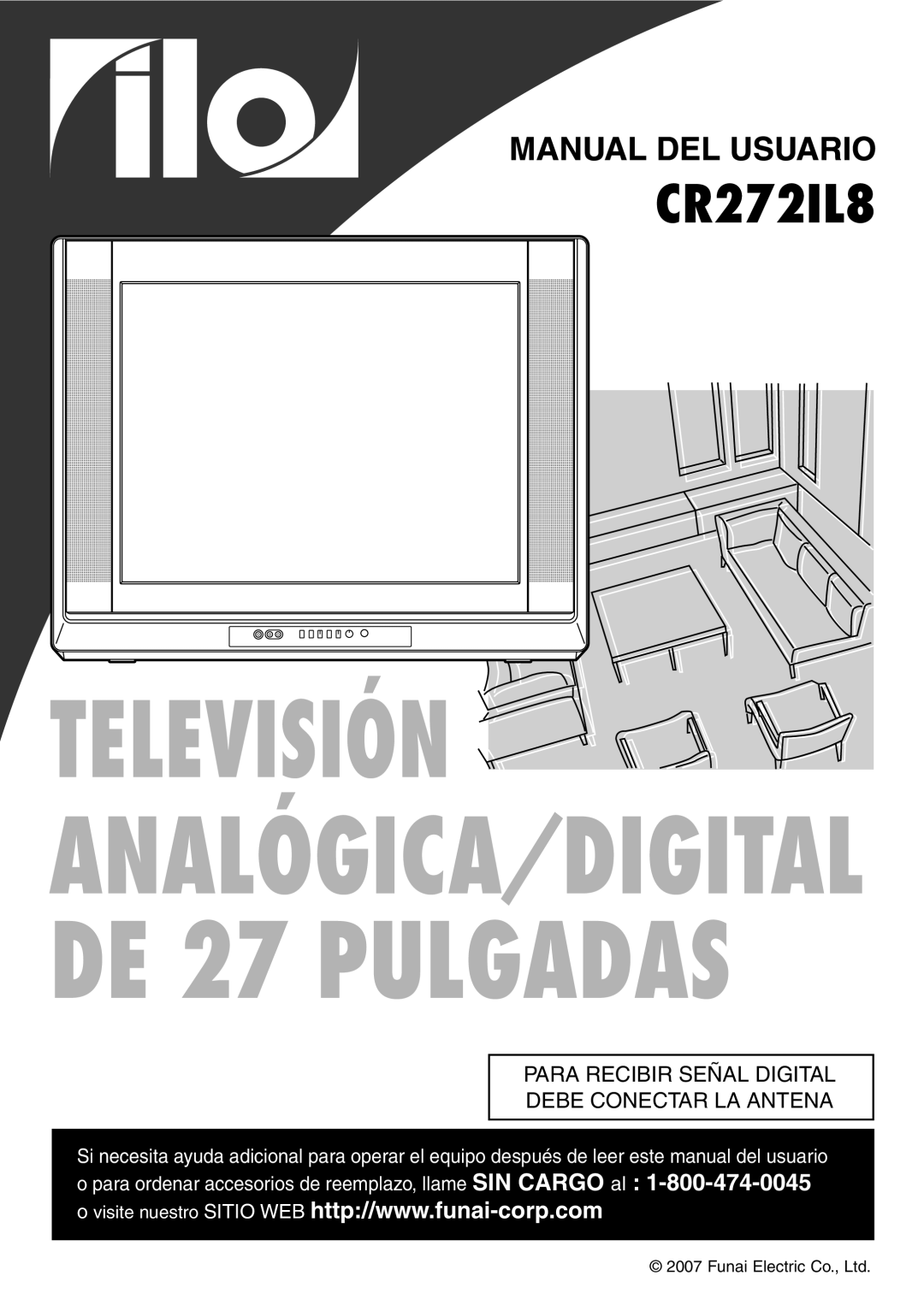 FUNAI CR272IL8 owner manual DE 27 Pulgadas 