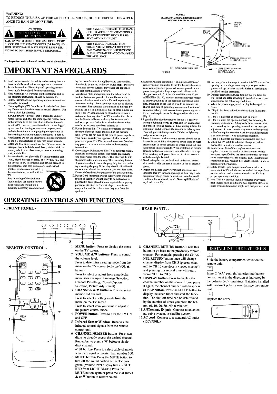 FUNAI F4819U manual 