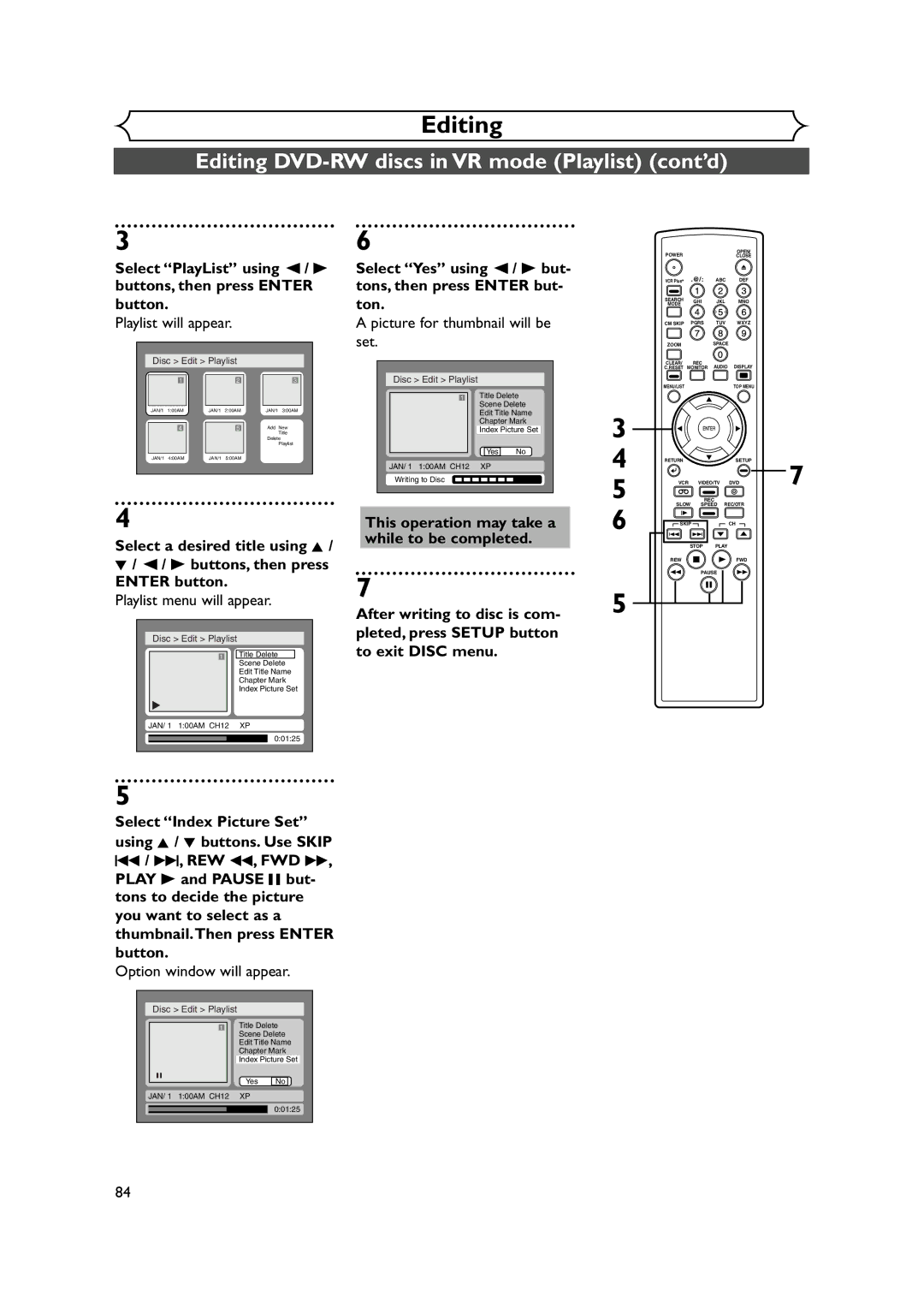 FUNAI FDRV90E owner manual Open Powerclose 