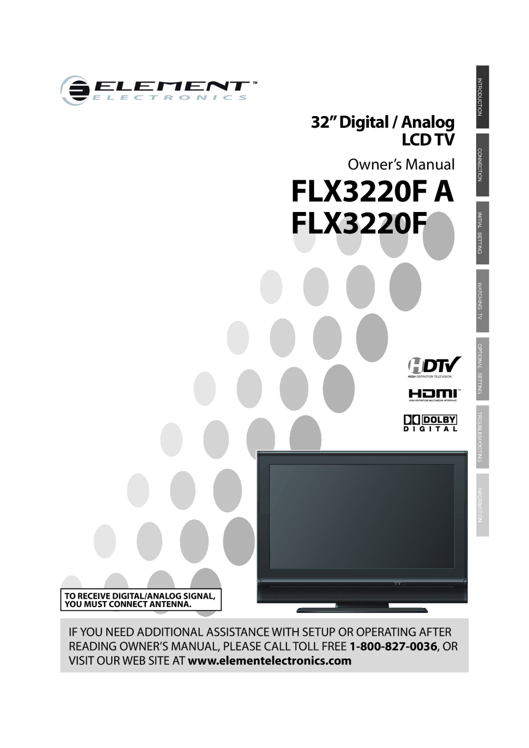 FUNAI FLX3220F A owner manual FLX3220F a 