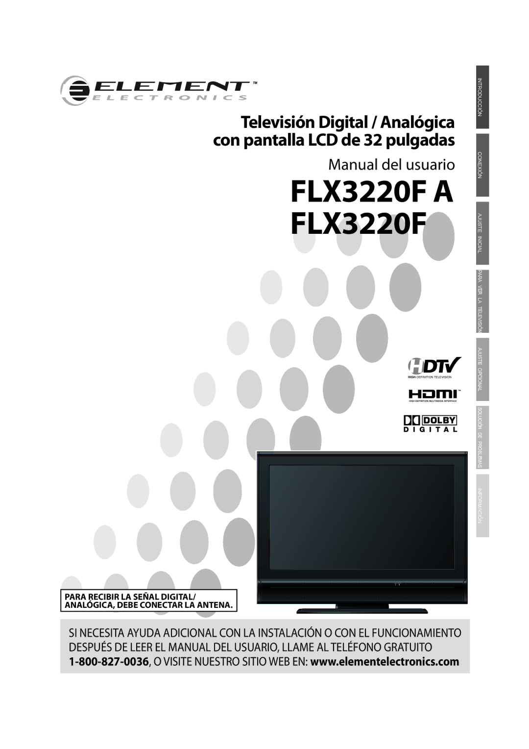 FUNAI FLX3220F A owner manual Manual del usuario 