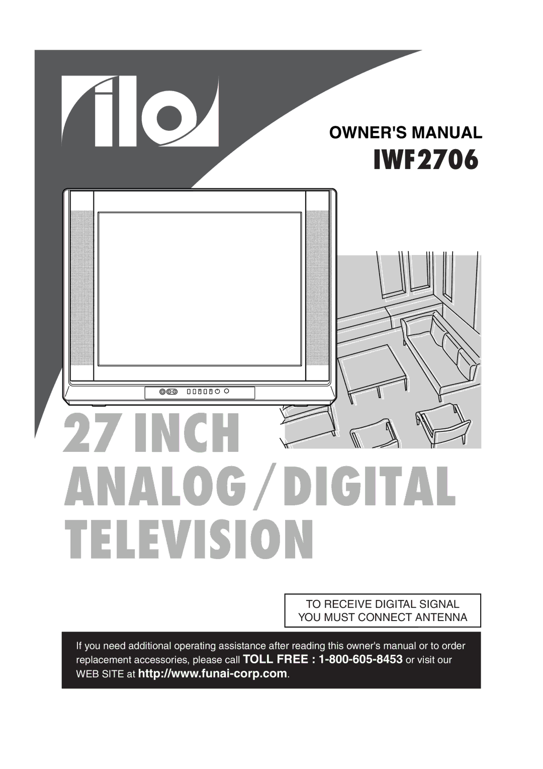 FUNAI IWF2706 owner manual 