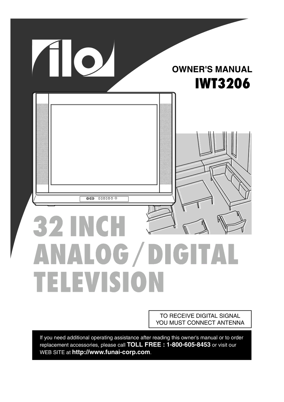 FUNAI IWT3206 owner manual 