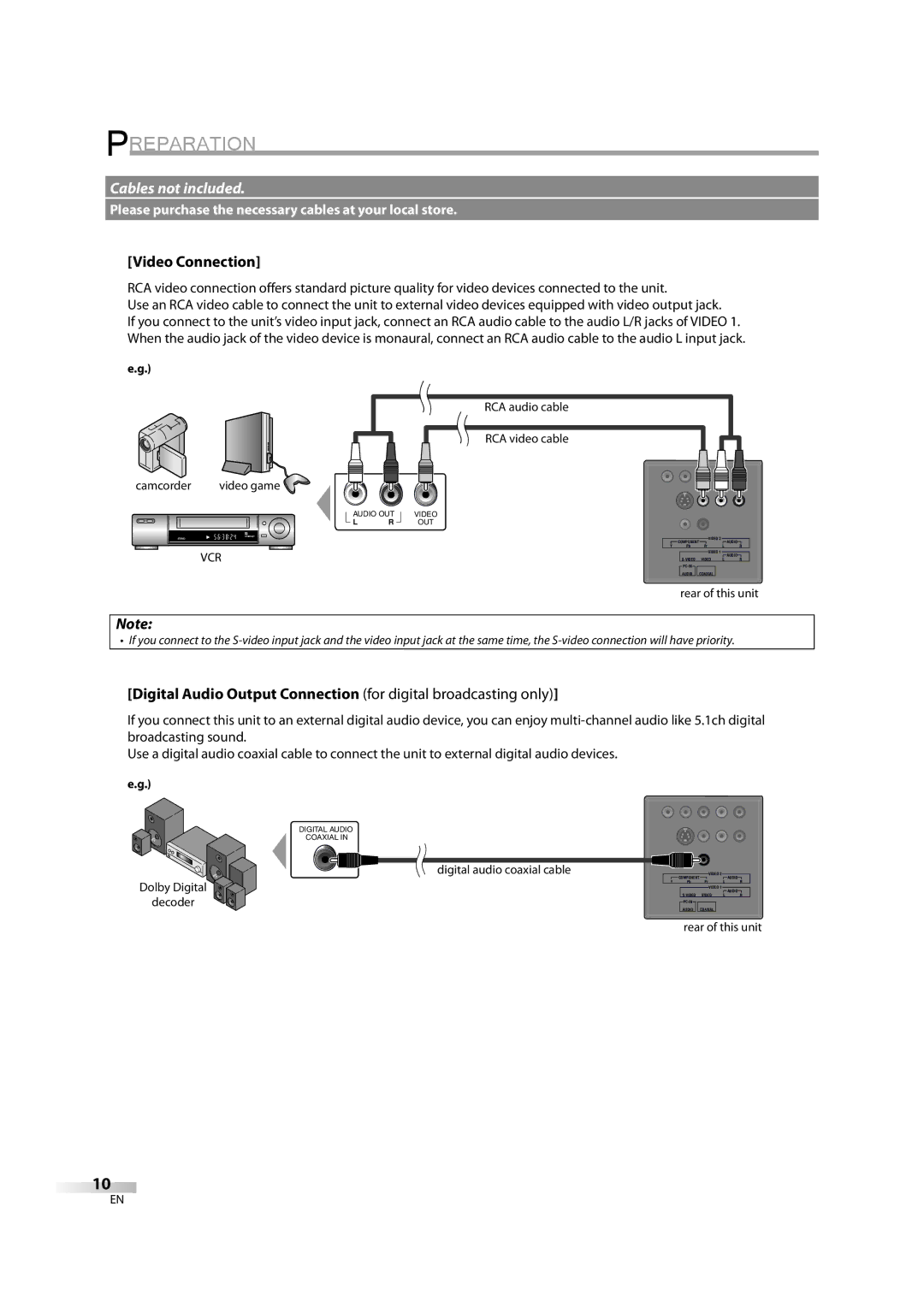 FUNAI LC195EM9 B, LC195EM9 2 owner manual Vcr 