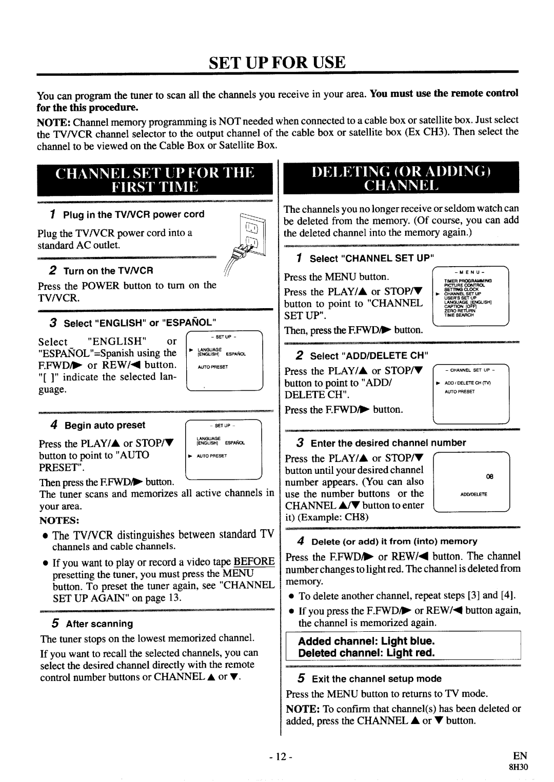 FUNAI SC3913 manual 