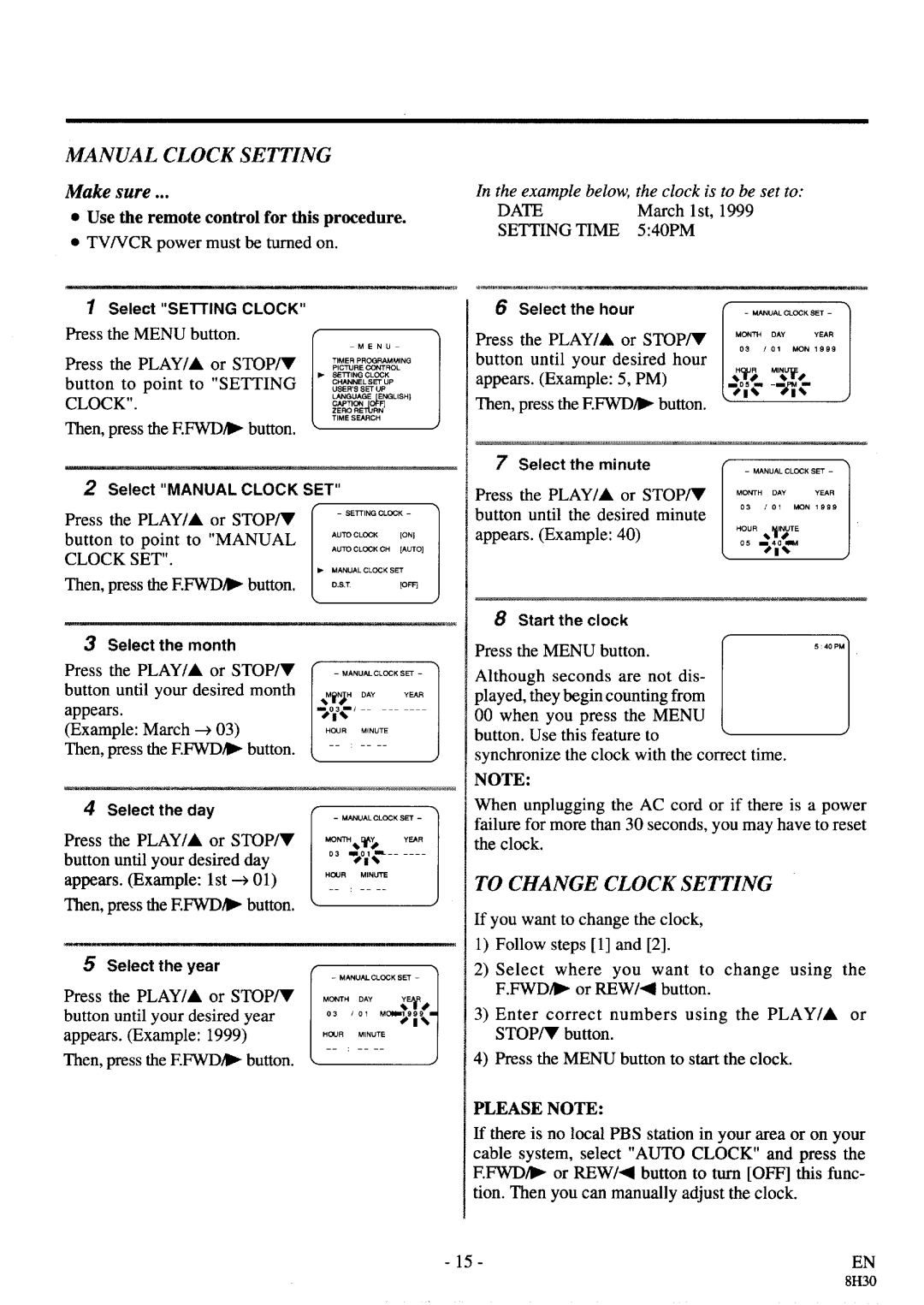 FUNAI SC3913 manual 