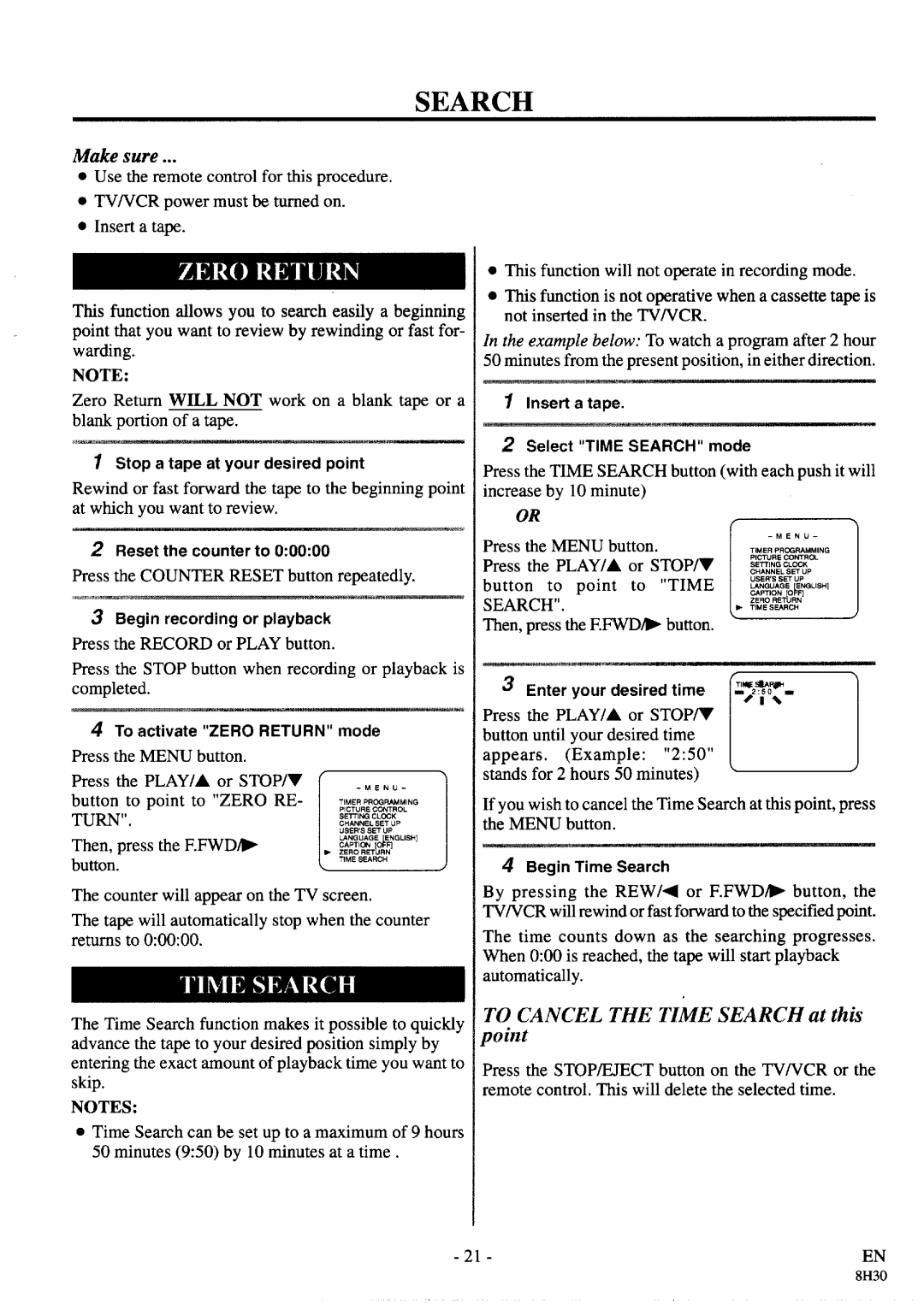 FUNAI SC3913 manual 