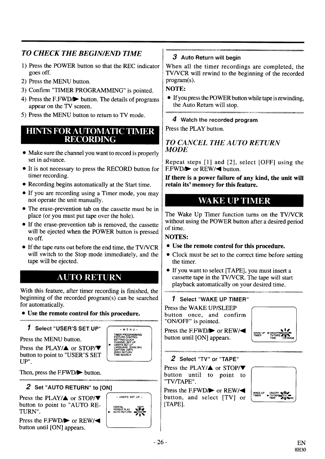 FUNAI SC3913 manual 