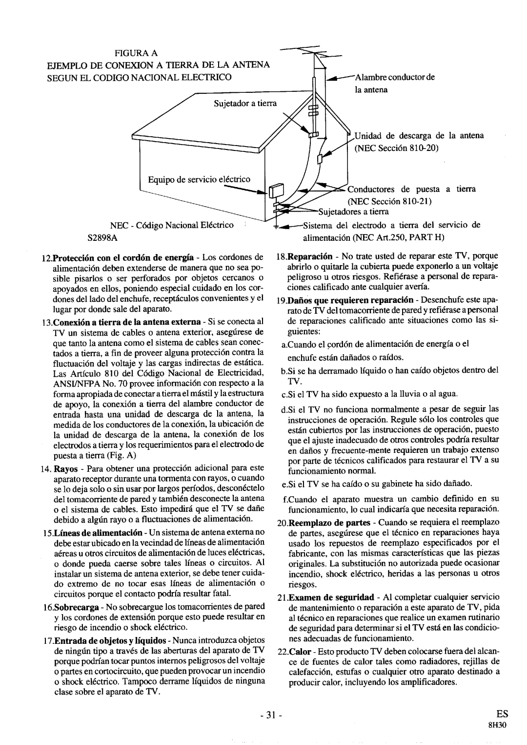 FUNAI SC3913 manual 