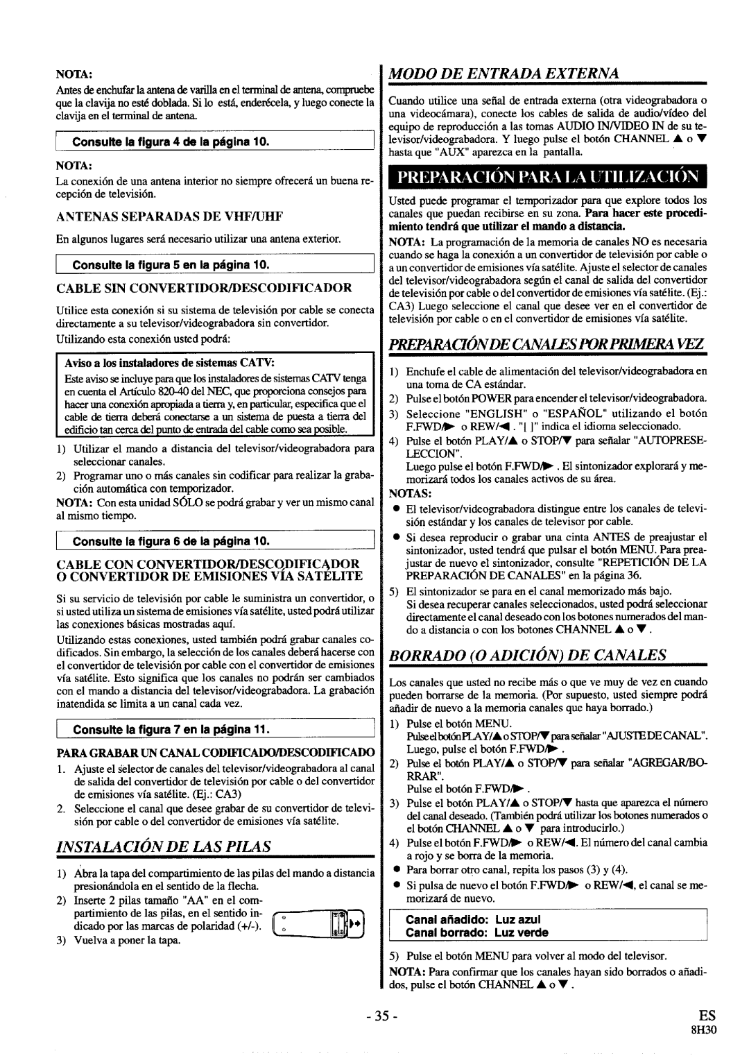 FUNAI SC3913 manual 