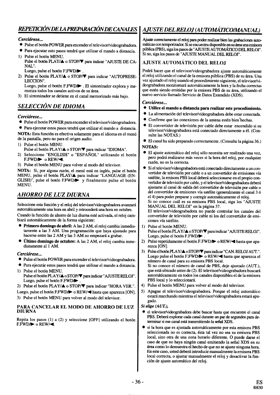 FUNAI SC3913 manual 