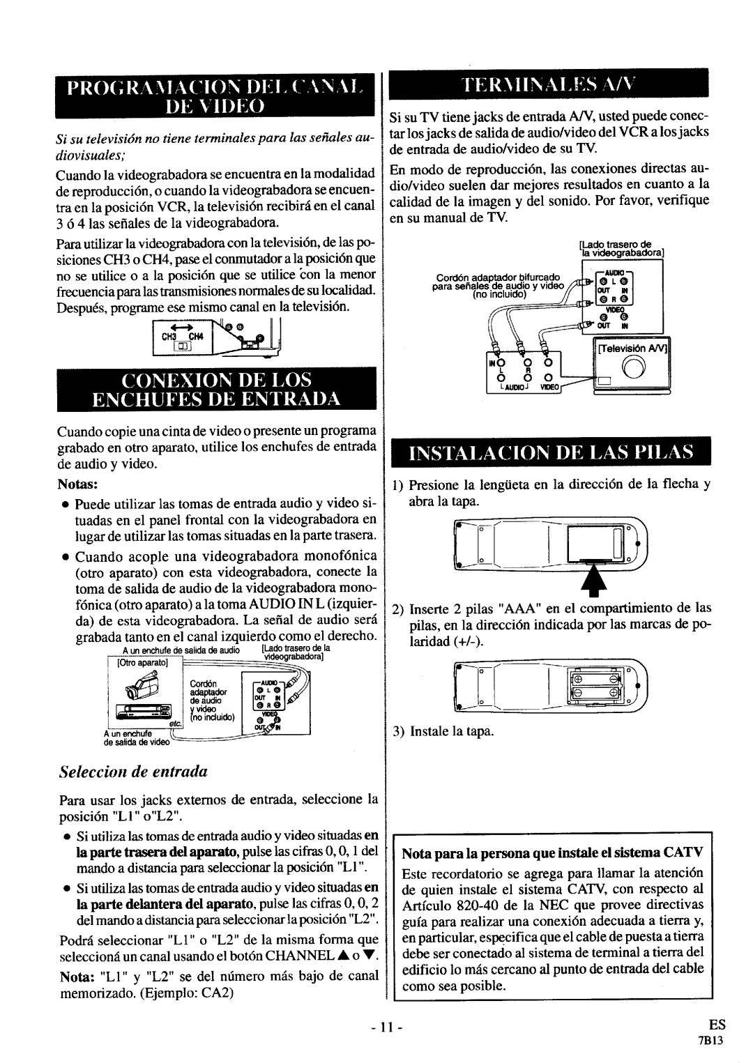 FUNAI SE447SG manual 