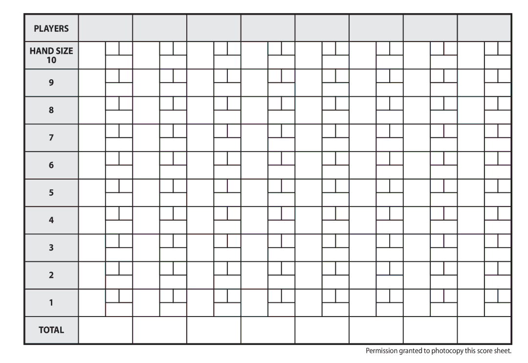 Fundex Games RAGE manual Players Total 