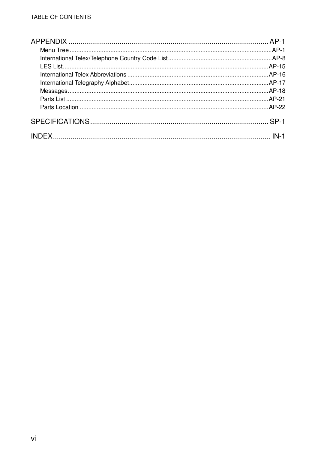 Furuno 16 manual SP-1 