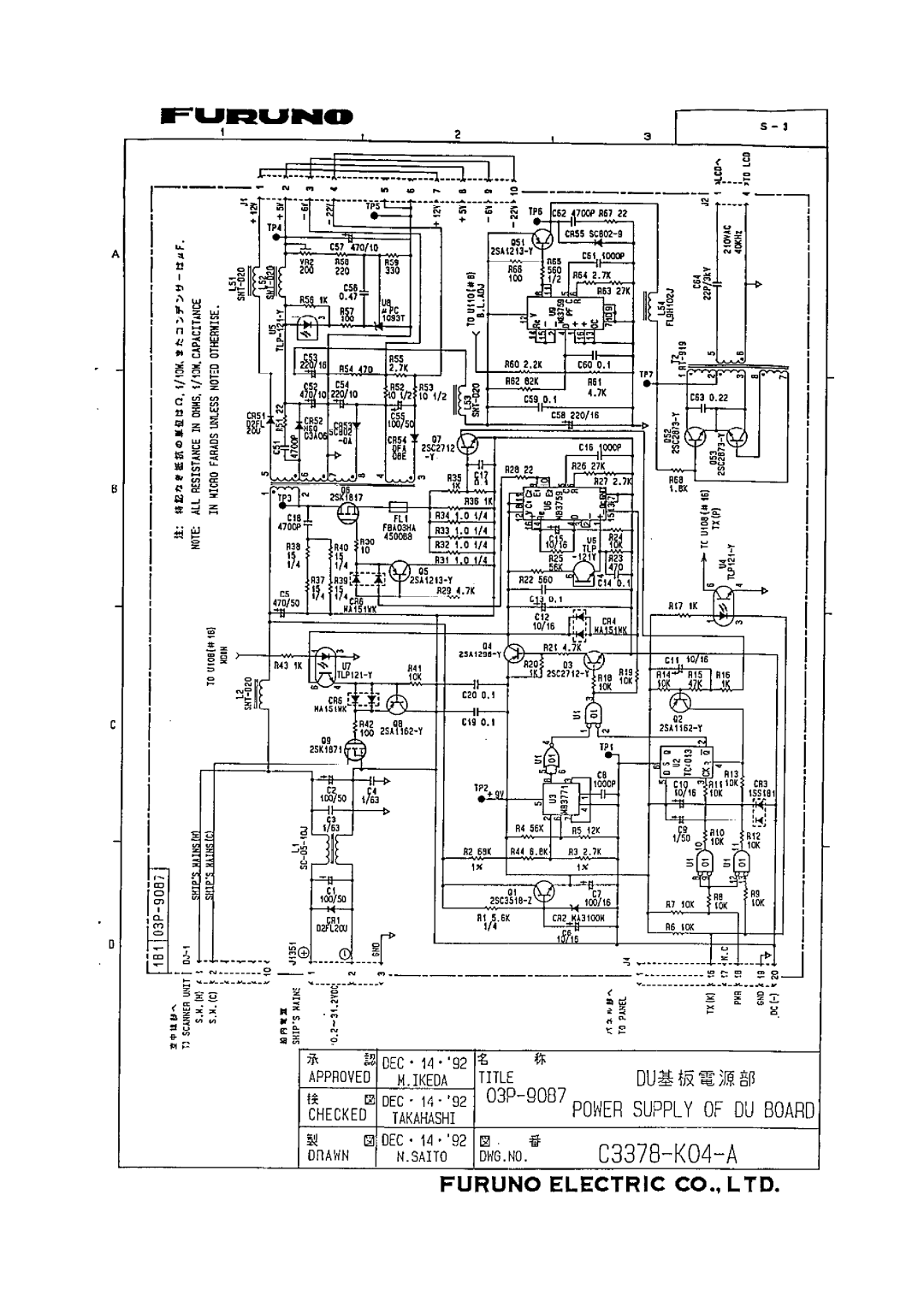 Furuno 1621 manual 