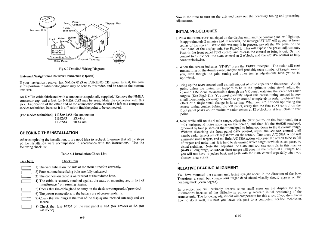 Furuno 1730 manual 