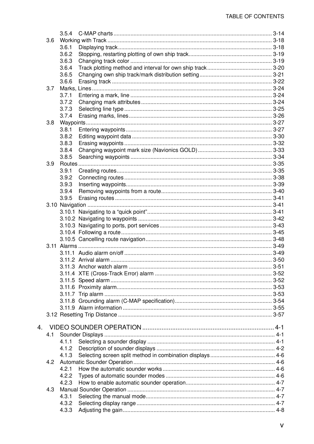 Furuno 1734C, 1724C manual 10.4 