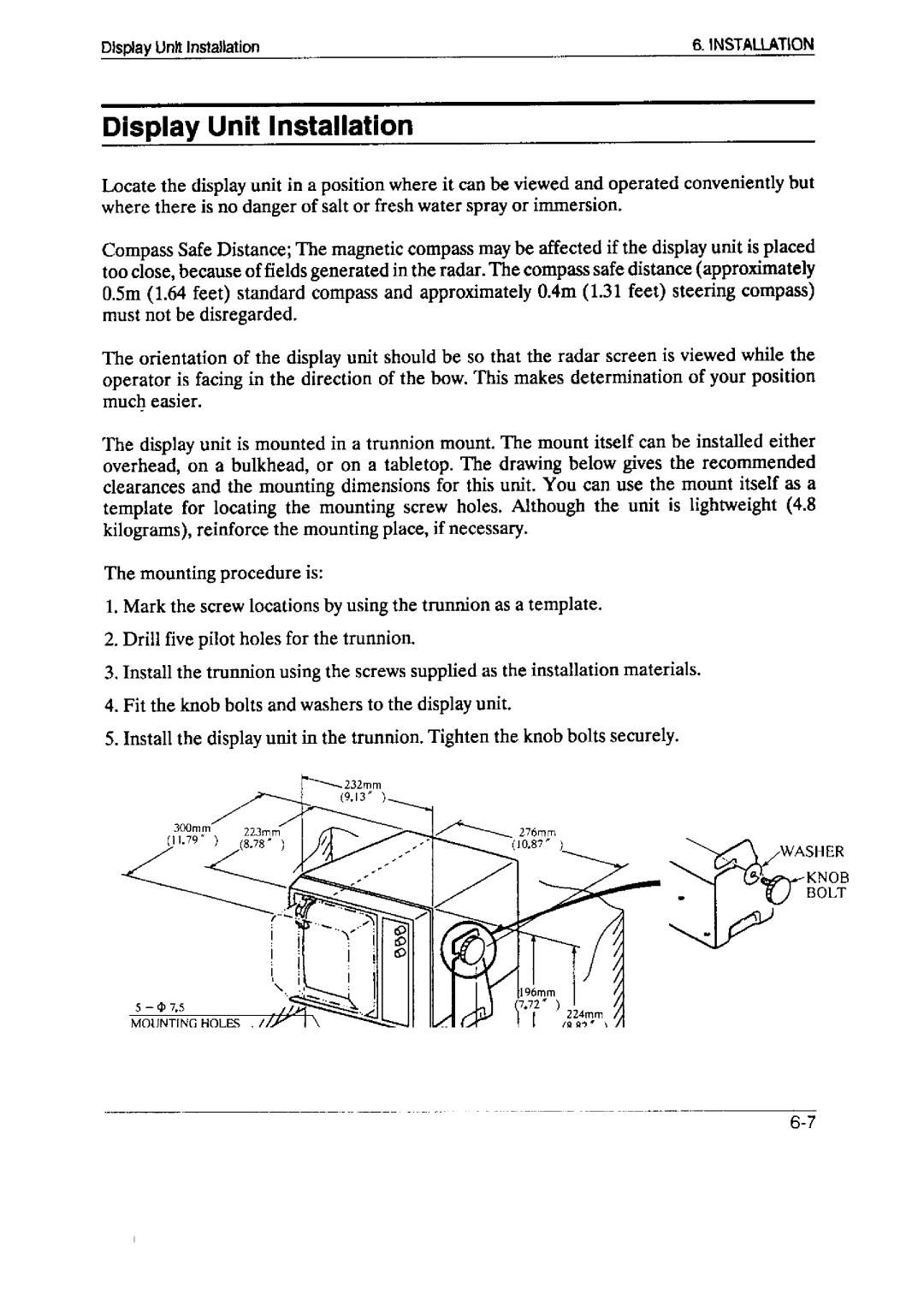 Furuno 1751 manual 