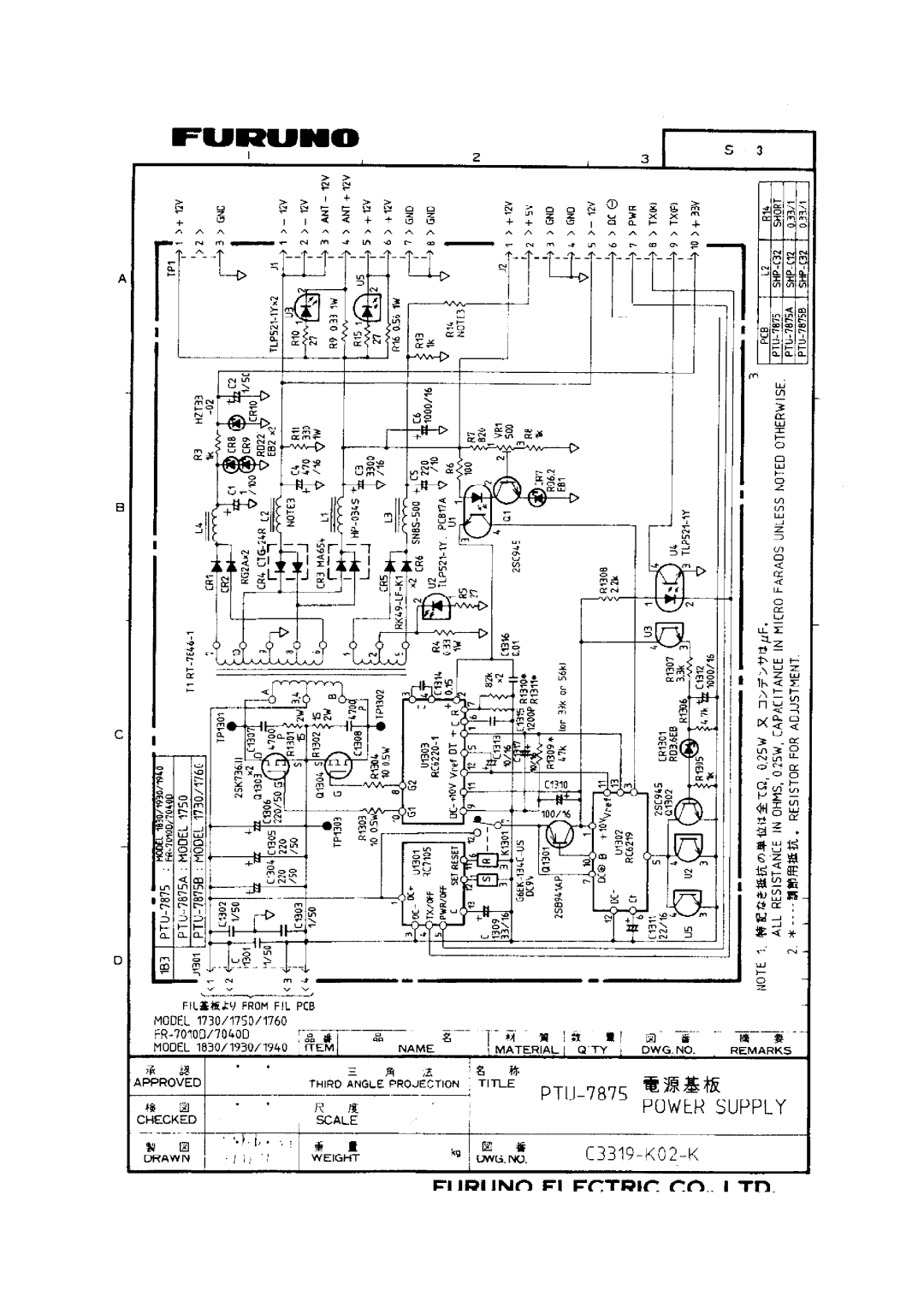 Furuno 1830 manual 