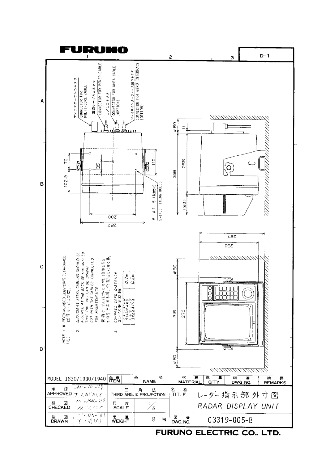 Furuno 1930 manual 