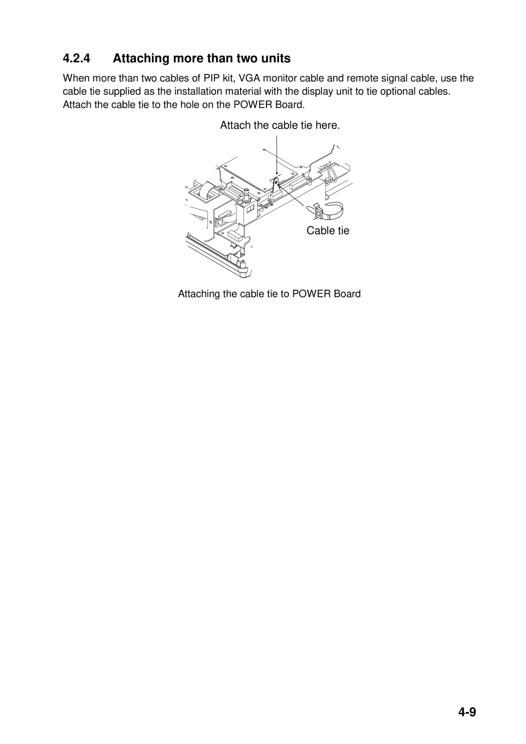 Furuno 1943C, 1933C, 1833C, 1823C, GD-1900C, 1953C manual Attaching more than two units 