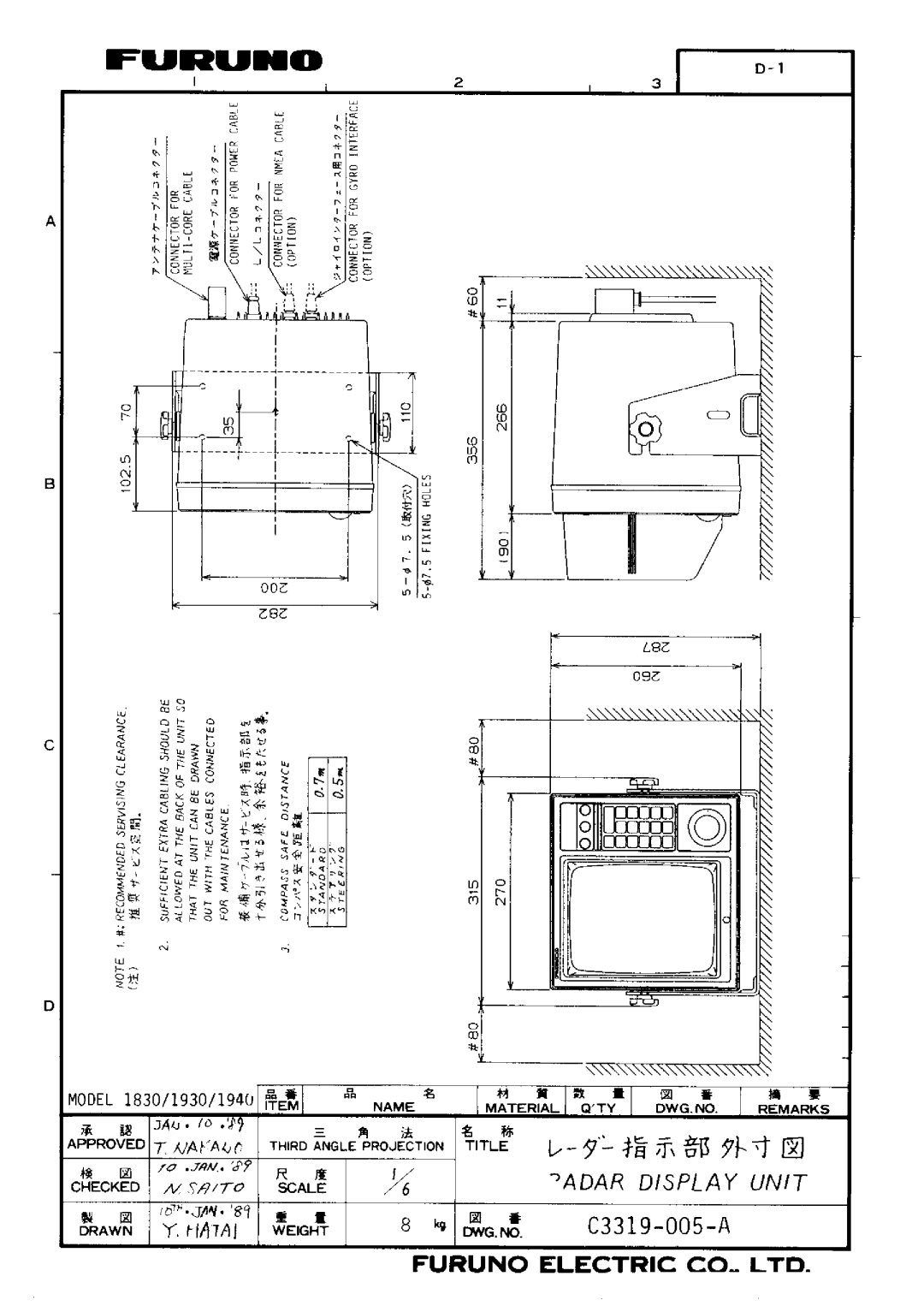 Furuno 1940 manual 