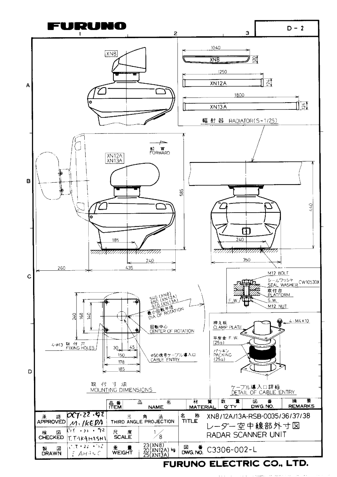 Furuno 1940 manual 