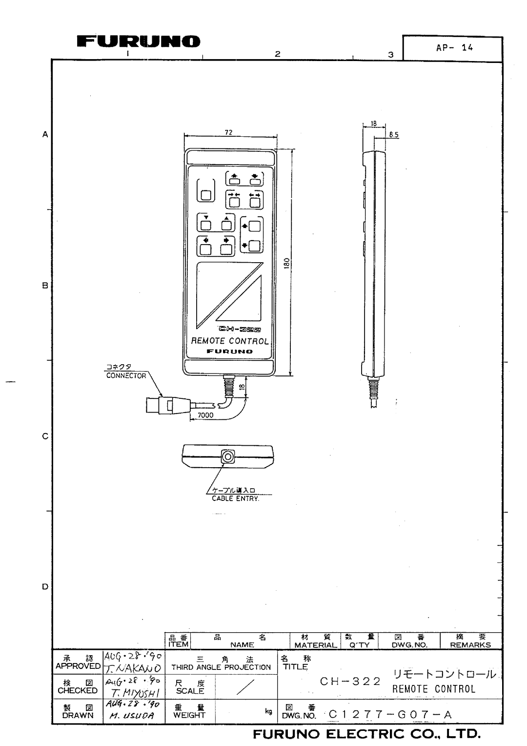 Furuno CH-32 manual 