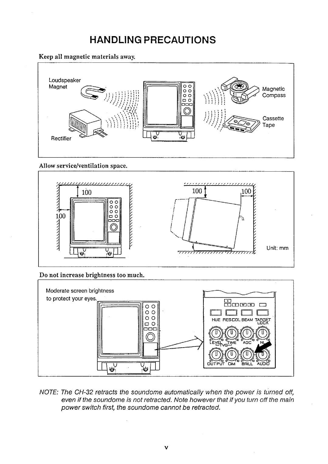 Furuno CH-32 manual 