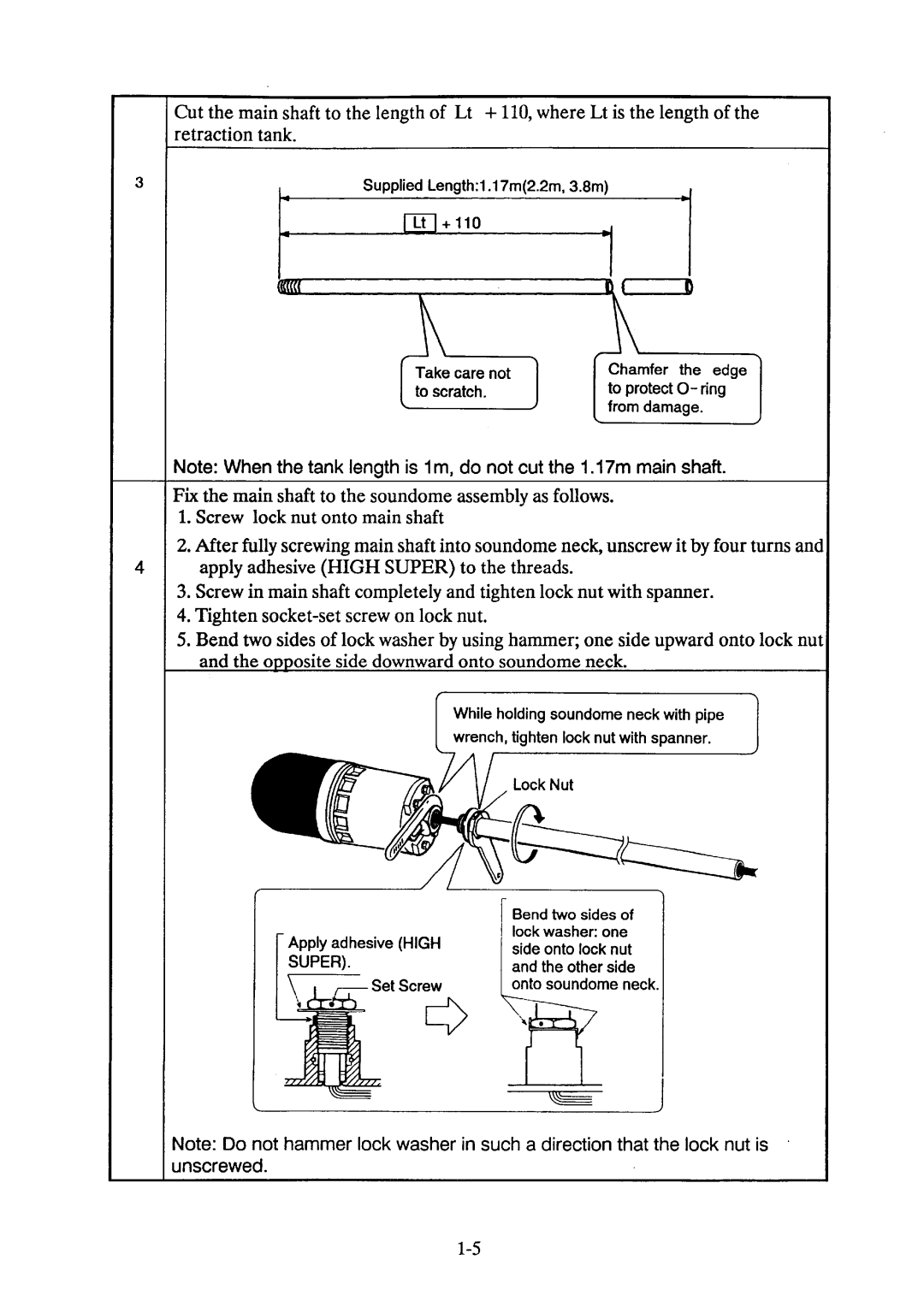 Furuno CH-34/36 manual 