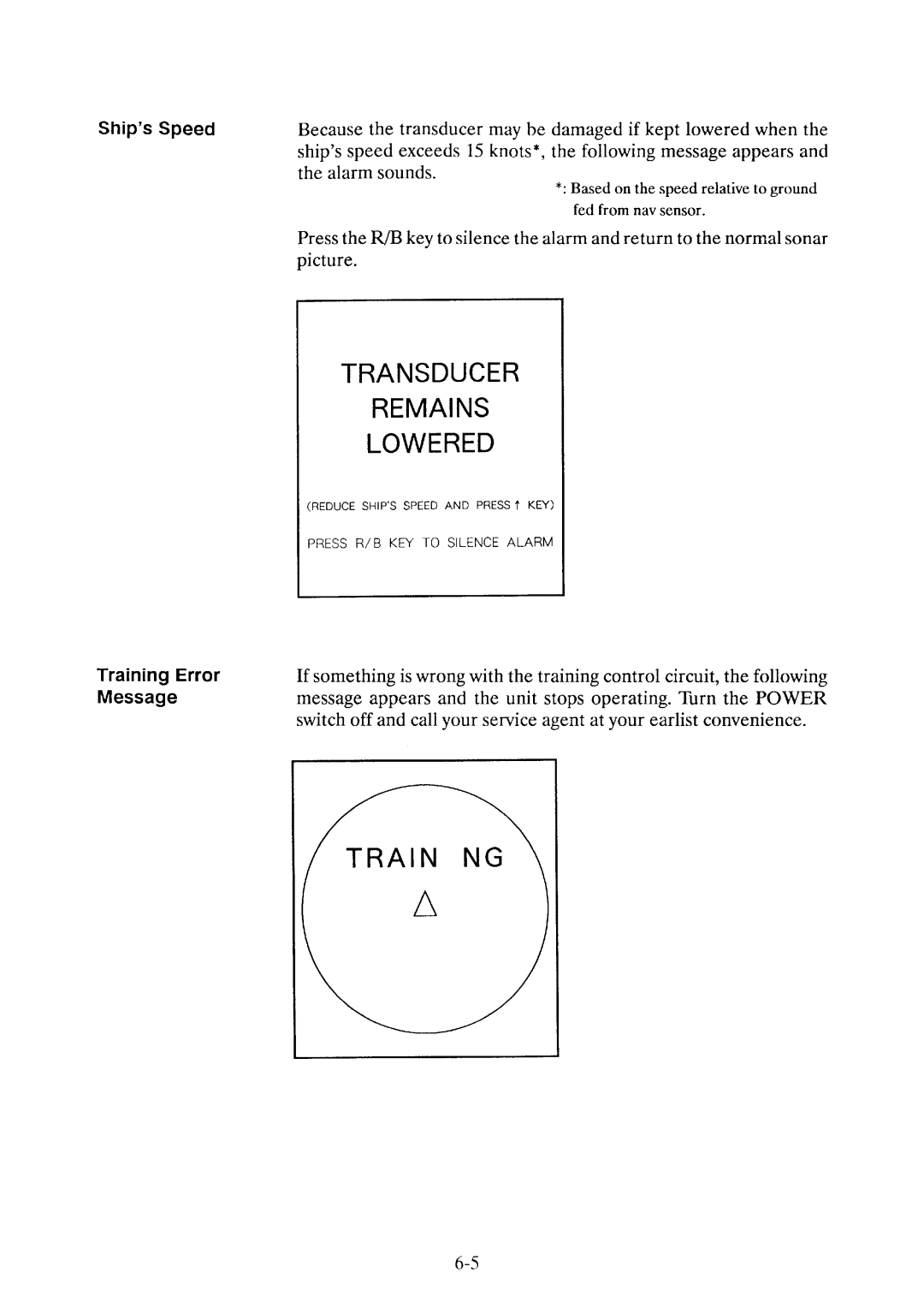 Furuno CH-36 manual 