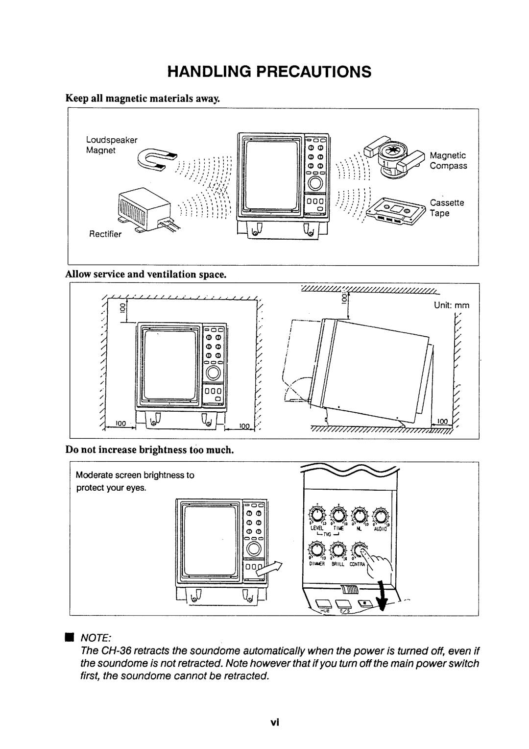 Furuno CH-36 manual 