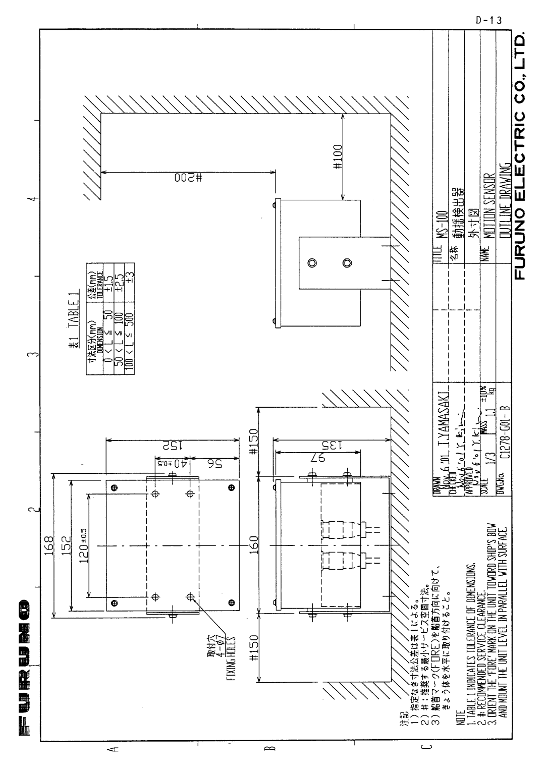 Furuno CH-37 manual 