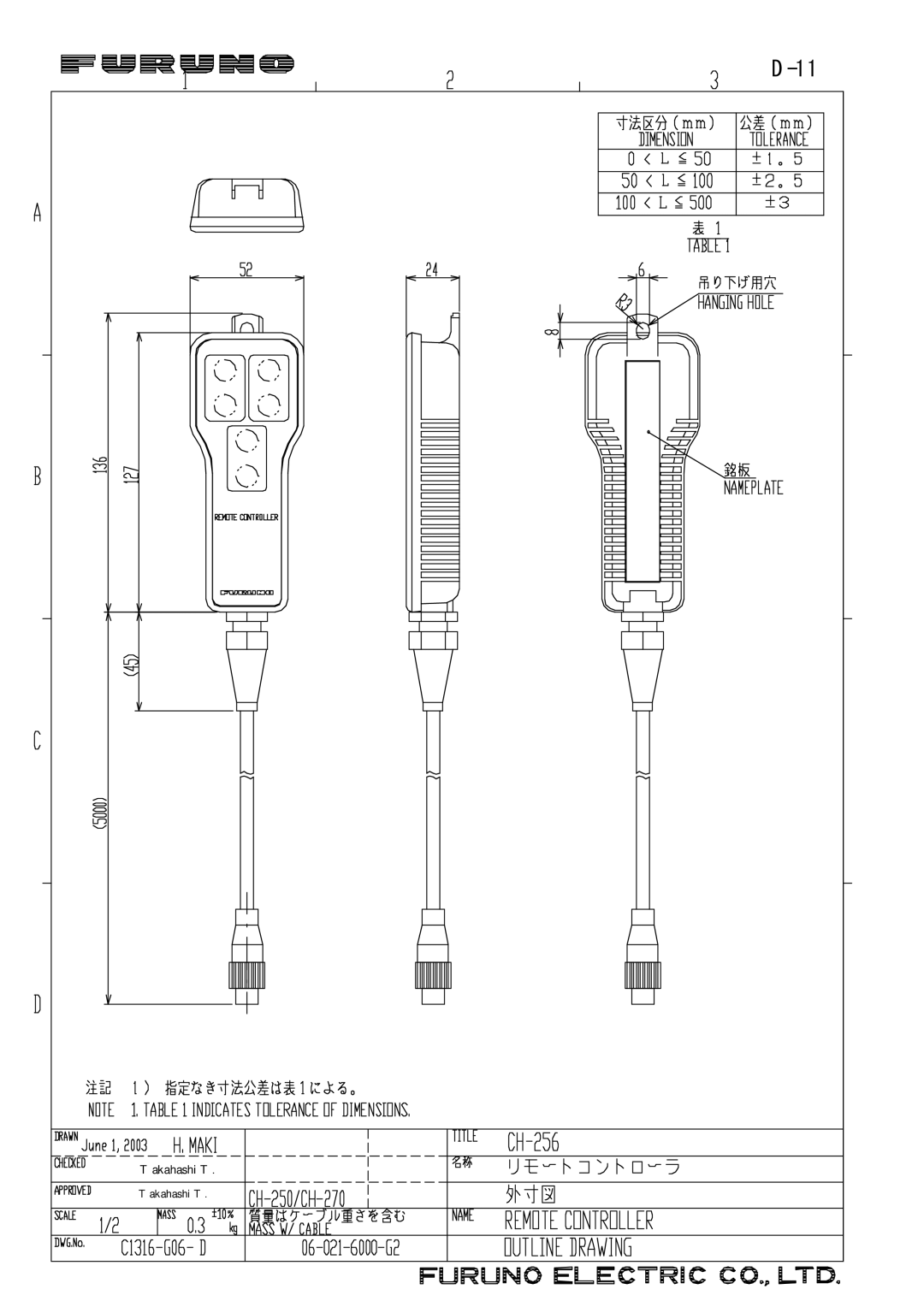 Furuno CH300 manual 