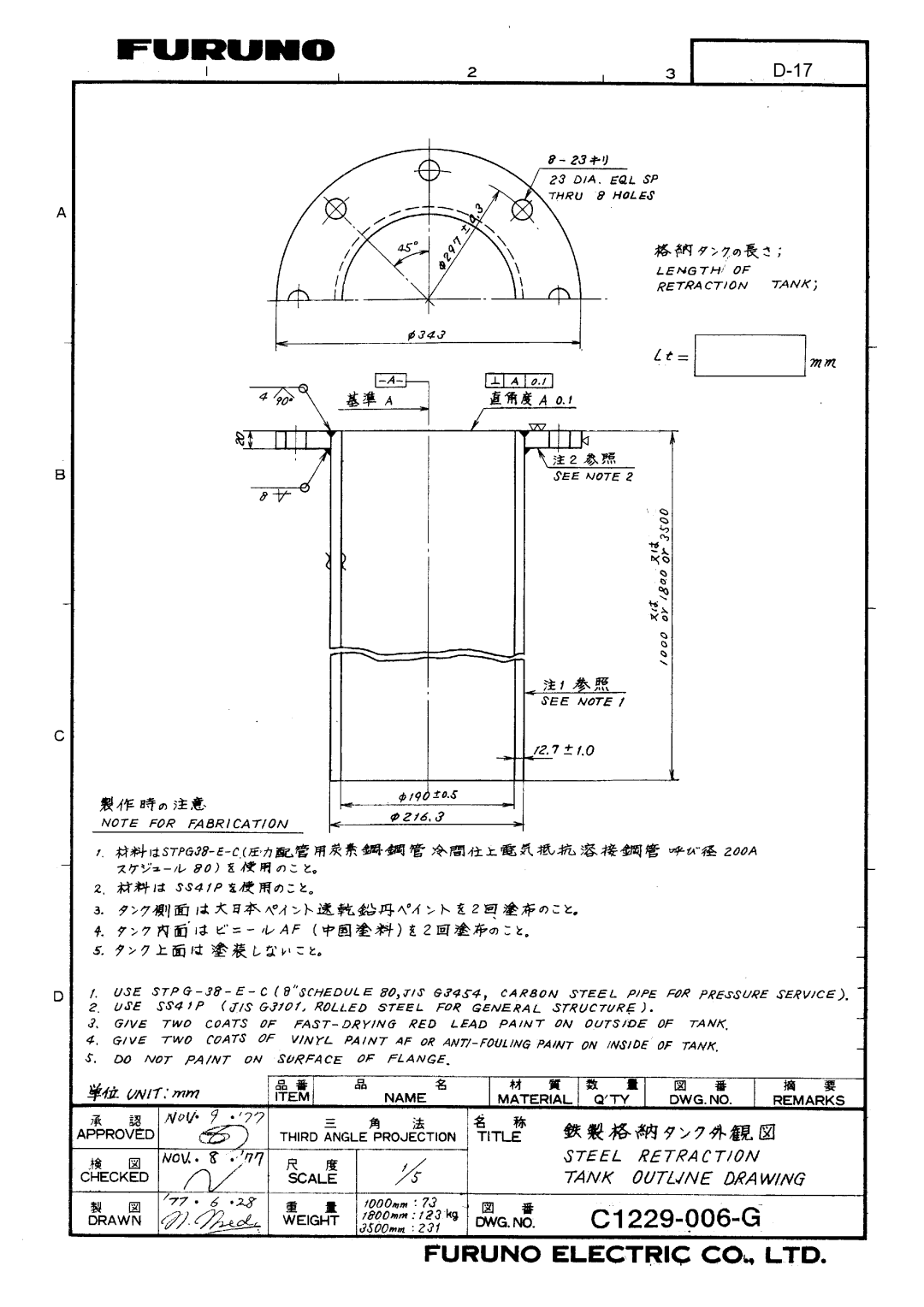 Furuno CH300 manual 