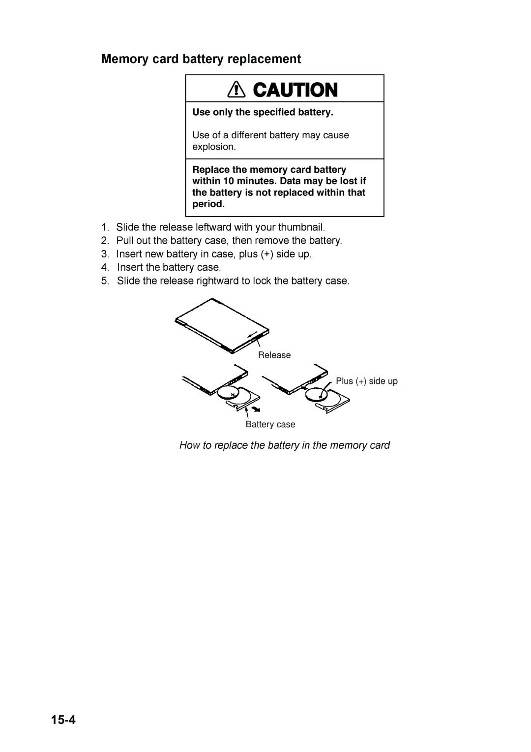 Furuno CSH-53 manual 15-4 