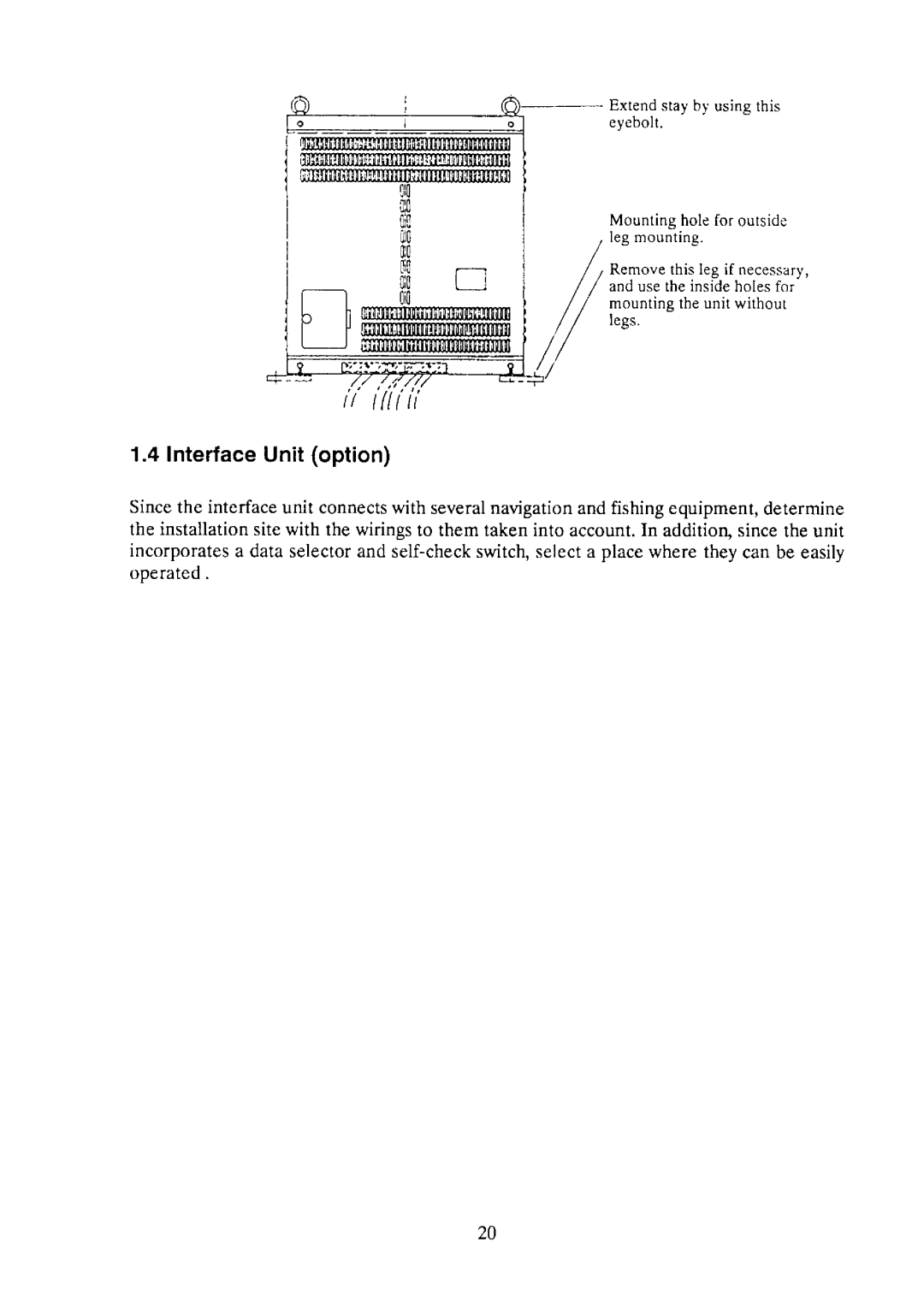 Furuno CSH-55 manual 