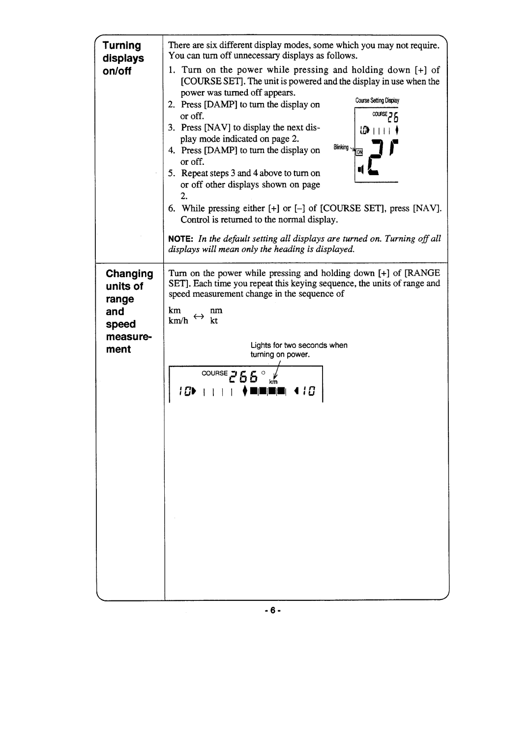 Furuno DC-2000 manual 