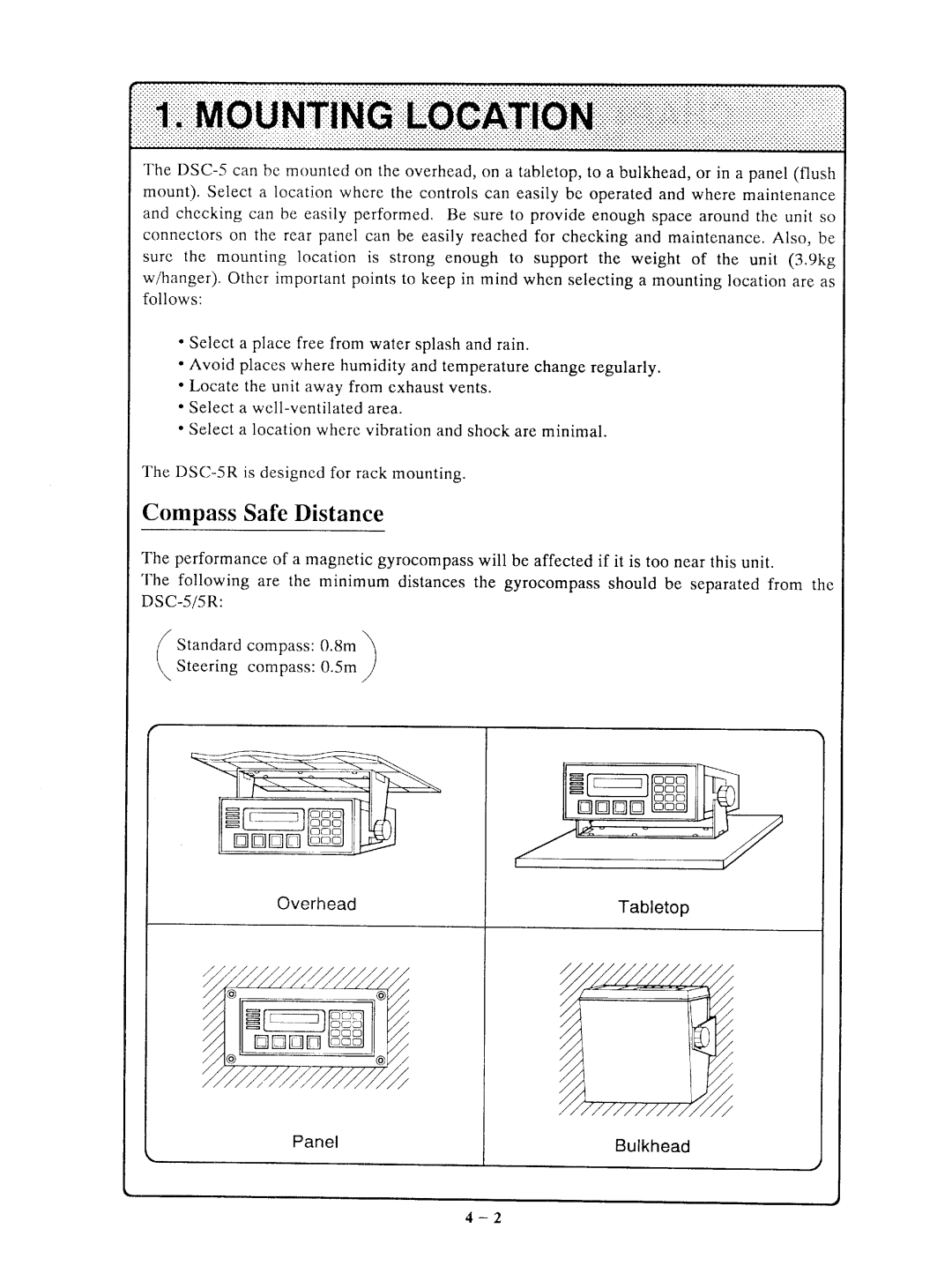 Furuno DSC-5R manual 